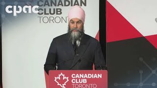 NDP Leader Jagmeet Singh addresses Canadian Club Toronto – November 14 2024 [upl. by Lisk258]