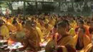 Karmapa Leads Practice at Kagyu Monlam [upl. by Jewel610]