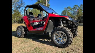 Arctic Cat Wildcat Trail 700 4x4 Side by Side 118 Hours [upl. by Tamer]