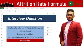 Attrition calculation in BPO  Call Center [upl. by Hsemar]