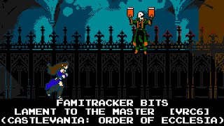 Lament to the Master Castlevania Order of Ecclesia 8bit NESVRC6 [upl. by Meedan]