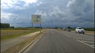 A return trip along the new Stubbington Bypass in Hampshire UK on opening day  Monday 30 May 2022 [upl. by Nabatse309]