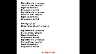 Kelly Khumalo  Empini Lyrics [upl. by Tita]