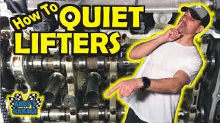 How To Quiet Noisy Lifters Andy’s Garage Episode  253 [upl. by Gnet]