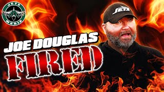 BREAKING Jets FIRE Joe Douglas 🔥 [upl. by Ahtinak]