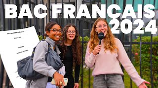 BAC DE FRANÇAIS 2024  réactions  CORRECTIONS [upl. by Niven]