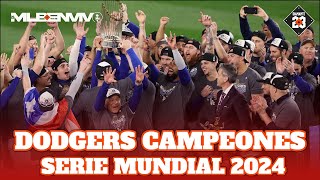 DODGERS CAMPEÓN DE LA SERIE MUNDIAL 2024 Yankees siguen sin títulos desde 2009  DIAMANTE 23 [upl. by Epoillac]