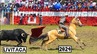 corrida de toros tradicional livitaca 2024 vídeo completo [upl. by Haas]