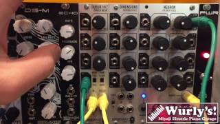 Audio Damage Dub Jr MkII デモ動画【Wurlysモジュラーシンセ動画】 [upl. by Mattah]