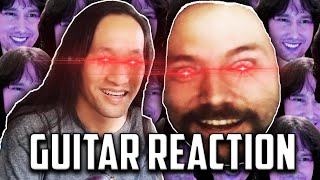 Guitarist reacts to guitarist reacts to guitarist [upl. by Harmonie883]