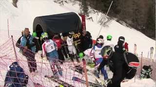 Campionati italiani giovani slalom speciale maschile [upl. by Rendrag]