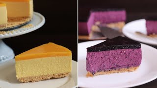 3 Easy NoBake Cheesecake Recipes [upl. by Enorahs48]