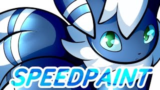 Pokémon Speedpaint Meowstic [upl. by Bathsheba]