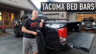 Tonneau Cover Compatible Bed Rack for the Tacoma [upl. by Lekkim]