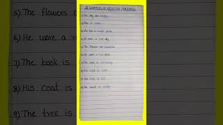 Examples Of Adjective Sentences10 Examples Of Adjective SentencesSimple Examples Of Adjectives [upl. by Tessy381]