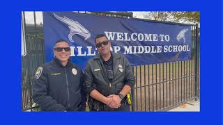 Hilltop Middle School Safety Week 2024 [upl. by Eiuqnom]