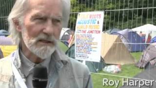 Roy Harper  Interviews Cambridge Folk Festival UK 2012 [upl. by Arised414]