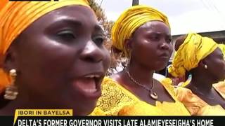 James Ibori visits Alameyeseighas home [upl. by Ettennil163]