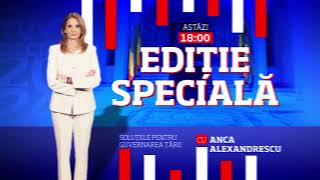 Anca Alexandrescu ediție specială la ora 1800 Vocea Poporului se aude la Realitatea PLUS [upl. by Ahtilat]