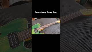 TELECASTER THINLINE Recensione e Sound Test diyguitar telecaster recensione reviwes chitarra [upl. by Ahsaf]