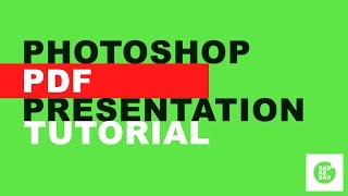 PDF presentation format in Photoshop Tutorial Episode6 [upl. by Emili43]