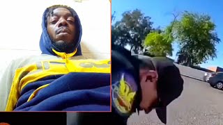 KAVEIONTV Reacts to video of Deaf man beaten by Phoenix police [upl. by Chucho]