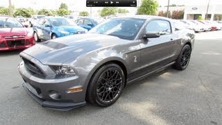 2013 Shelby GT500 Start Up Exhaust and In Depth Review [upl. by Naejamron]