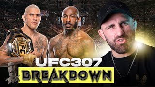 Alex Pereira Vs Khalil Rountree  Alex Volkanovskis Predictions for UFC 307 [upl. by Tiena]