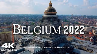 BELGIUM 🇧🇪 Drone 4K Aerial  België Belgique [upl. by Dyol]