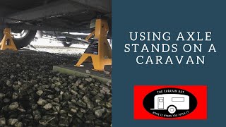 Taking the caravan off Axle stands [upl. by Libenson]