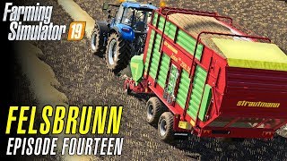 LOADING STRAW TO SELL  Lets Play Farming Simulator 19  Episode 14 [upl. by Chas270]