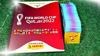 ALLE PANINI WM 2022 STICKER EINKLEBEN   Full FIFA WORLD CUP QATAR 2022 Sticker Album [upl. by Theodora414]