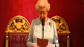 Queen gives Olympic speech [upl. by Tammy]