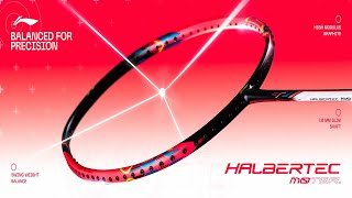 LiNing Halbertec Motor Badminton Racquet [upl. by Islean376]