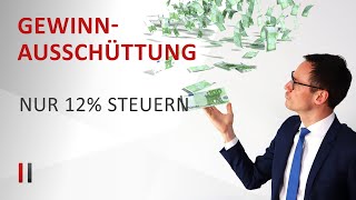 Die richtige Strategie für Gewinnausschüttungen beim GmbHGesellschafter  Christoph Juhn [upl. by Aimas]