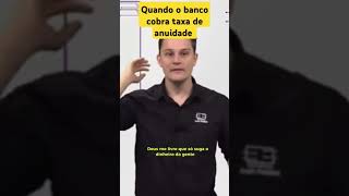 Quando o banco cobra taxa de anuidade memes memesvideo concursosabertos concursopublicos [upl. by Salokcin450]