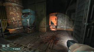 Doom 3 Walkthrough Part 24 HD  Level 12 Monorail Skybridge [upl. by Ytirahc444]