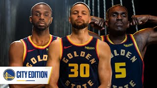 Golden State Warriors Unveil 202425 City Edition Uniform [upl. by Arteid]