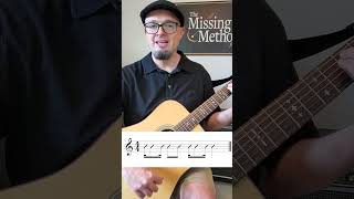 Strumming Pattern 27 guitarlessons basicchords rhythmguitar music guitarist [upl. by Nesyt855]