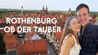 Rothenburg Ob Der Tauber  Romantic Road Germanys Medieval Town [upl. by Claudina618]