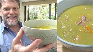 How To Make Pea and Ham Soup  Pressure Cooker Recipe [upl. by Ahsieyk804]