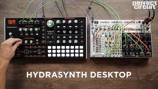 ASM Hydrasynth Desktop Standalone And With Eurorack [upl. by Tsugua]