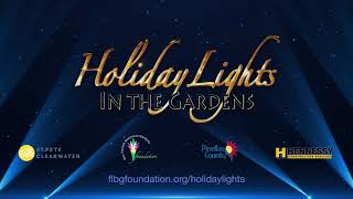 Holiday Lights In The Gardens 2024 [upl. by Lehcir]