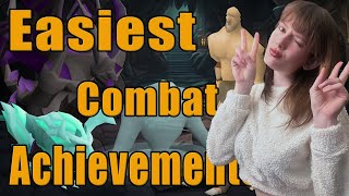 OSRS Easiest Combat Achievements [upl. by Akived]