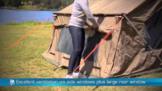 Rhino Rack Awnings RV5T Tagalong Tent amp 32108 Mesh Room [upl. by Punak]