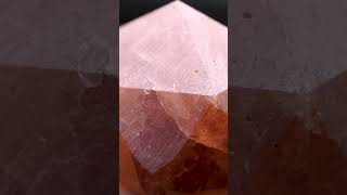 Strawberry Quartz D20 gemstonedice dice lapidaryartist gemcutter rpg dnd5e critters [upl. by Eryn]