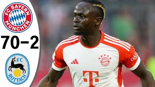 Bayern Munich vs Rottach Egern 702  All Goals amp Highlights Last 3 Matches [upl. by Mel513]