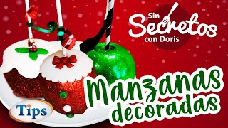 Manzanas Decoradas con chocolate [upl. by Lerak554]