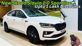 2024 Skoda Slavia 10 Sportline Full Detailed Review ❤️ Most Value For Money Variant ✅ Sportline [upl. by Muriel]