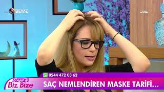 Saç nemlendiren maske tarifi [upl. by Deer]